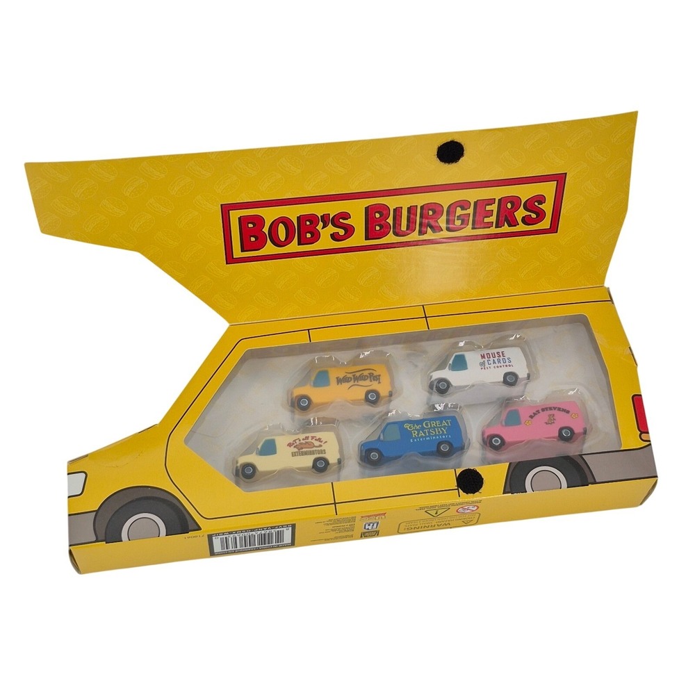 PhatMojo Bobs Burgers Exterminator Van Collectible Set 2018 Comic Con Exclusive